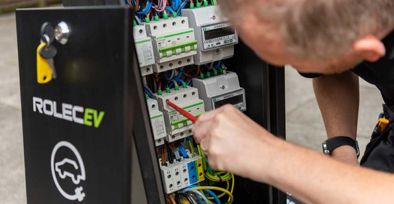 Total Building Maintenance Ltd Installing a new charging point